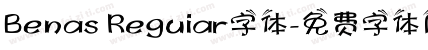 Benas Reguiar字体字体转换